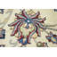 Tapis oriental crème unique 9 x 12 One-of-a-Kind