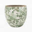 Vase en céramique à motif floral, ensemble de 4