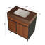 Meuble-lavabo Mid-Century