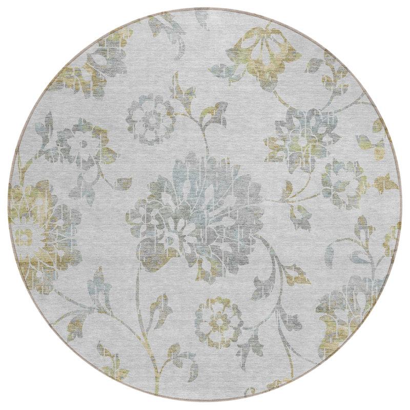 Tapis rond 8 po