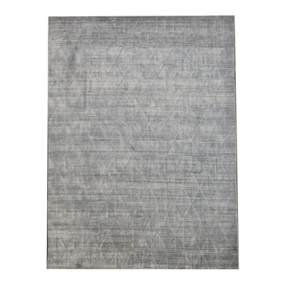 Silk Modern Handmade Area Rug