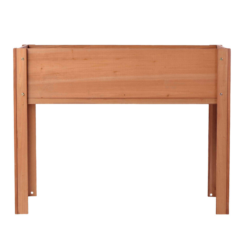 Raised Garden Bed With Legs, Brown, 30" H x 16" W x 31" D