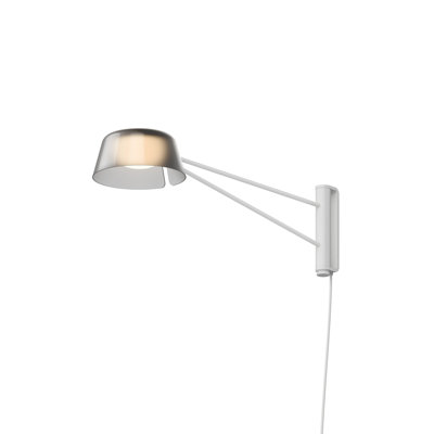 Ray LED Plug-in Armed Sconce