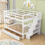 Lit superposé double en bois avec rangement-1548280142