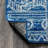 Tybalt Modern Persian Boho Vintage Tribal Blue/Gray Rug-94916308