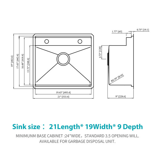 Dimensions du produit