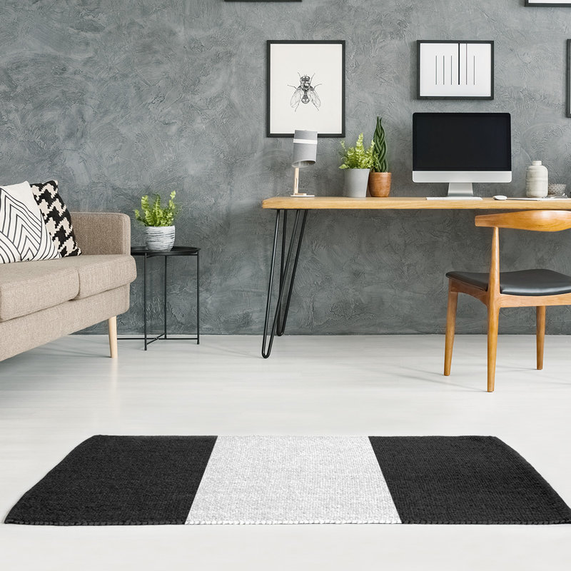 Chenille Indoor Rug, Rectangle 5' x 7'