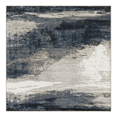 Ivy Bronx Glomma Nathanyl Rug Blue