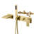 1 Handle Bathroom Waterfall Faucet with Diverter-64612697