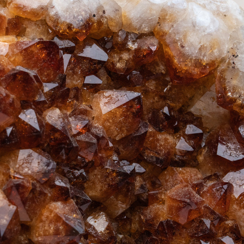 Citrine Quartz Crystal Cluster