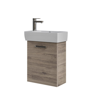 Quickset 313 500mm Single Bathroom Vanity with Integrated Ceramic Basin