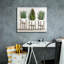 «White Pots on Stands I» par Cindy Jacobs, art mural sur toile, 30 po x 26 po-101649471