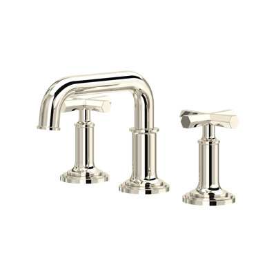 San Giovanni Widespread Lavatory Faucet With U-Spout