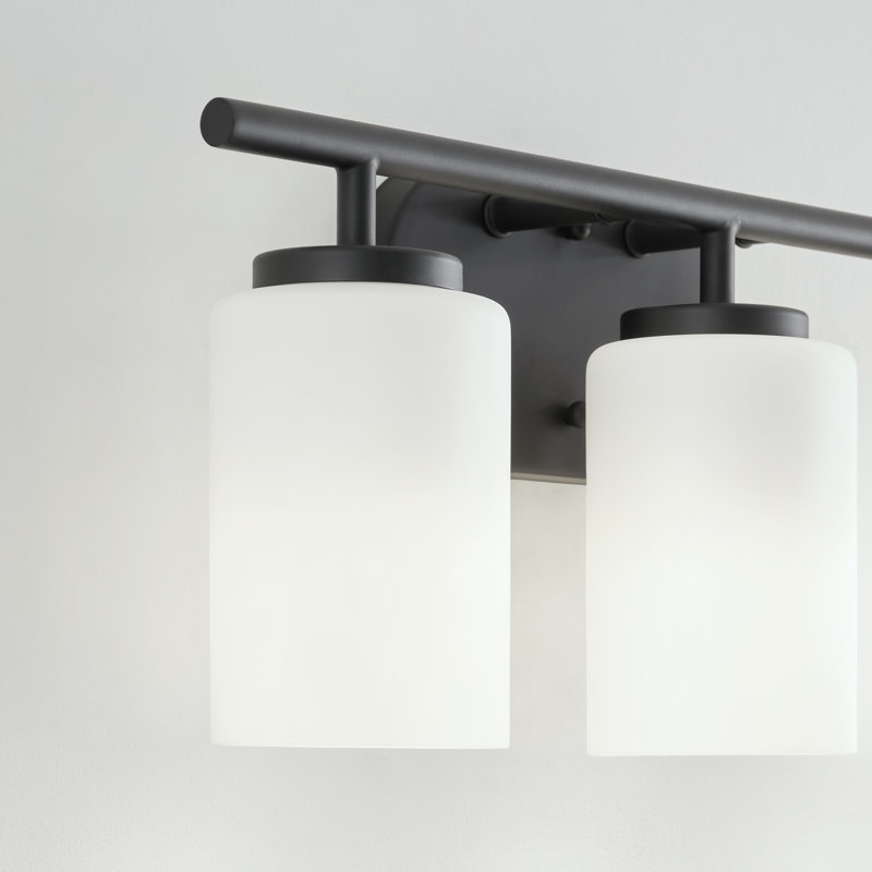 Oslo Three Light Wall / Bath from Generation Lighting , No, Midnight Black