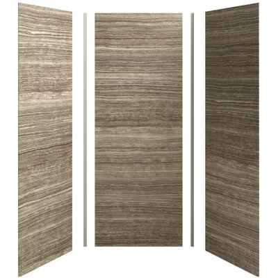 Choreograph Three Panel Shower Wall