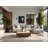 Soft Plush Faulk Easter Modern & Contemporary Abstract Area Rug in Beige – Beige Binding-396577816