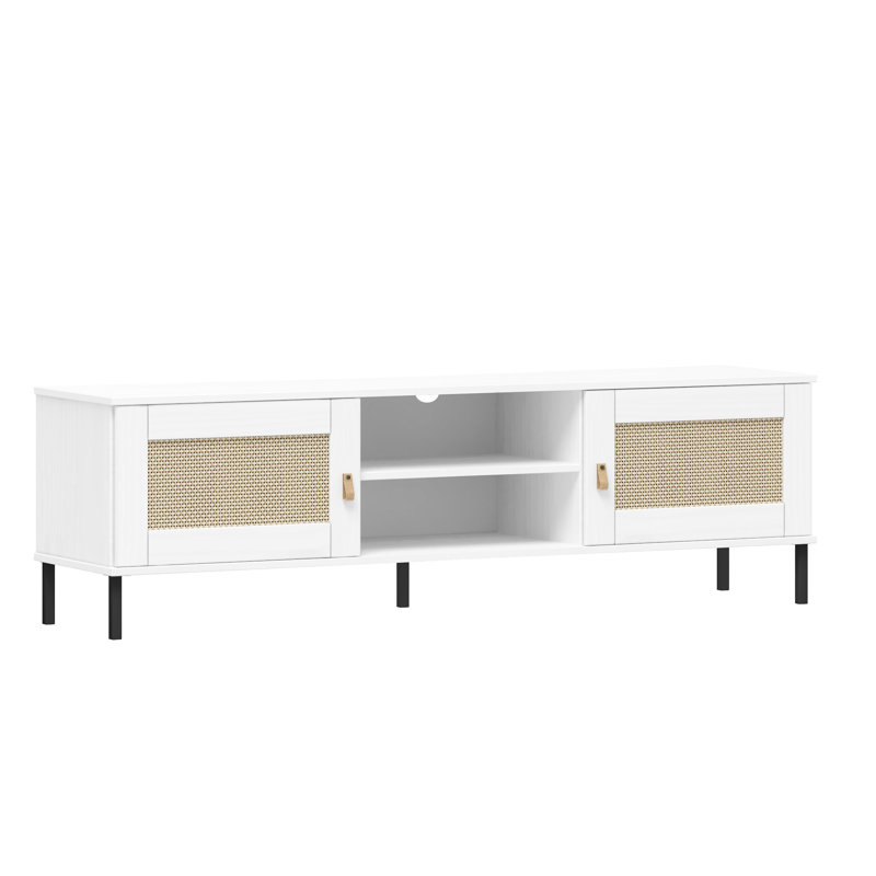 Southsea TV Stand for TVs up to 55", White