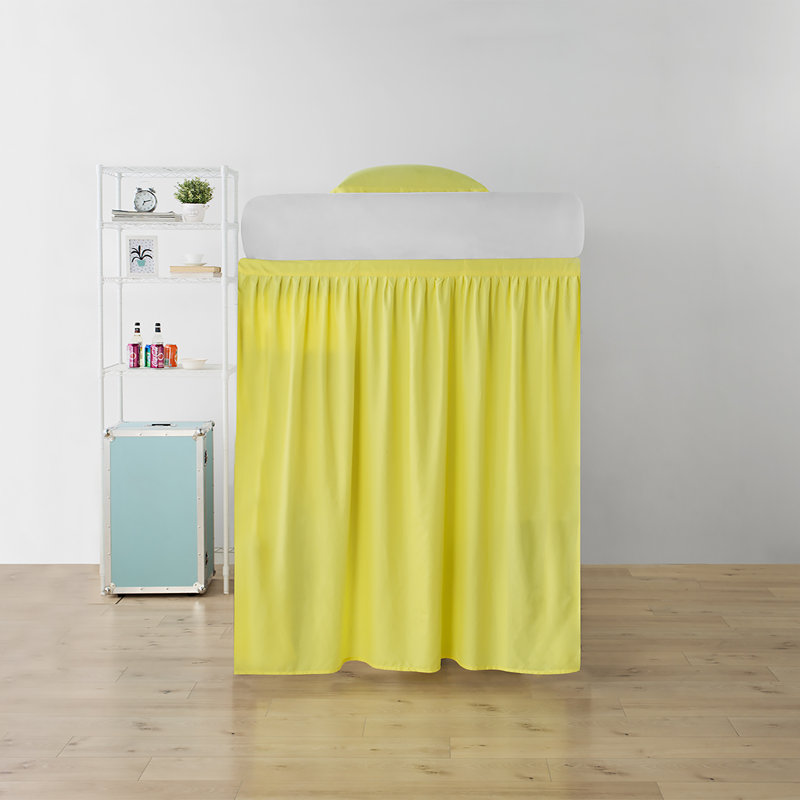 Jupe de lit 60 po, Jaune
