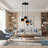 Modern 3-Light  Dome Cluster Pendant Light – Adjustable Height-1776249593-1776249595