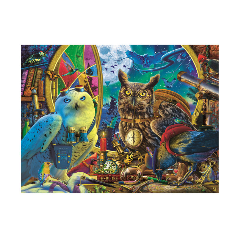 Art sur toile, Michael David Ward Explorers 2, H 24 po x l 32 po