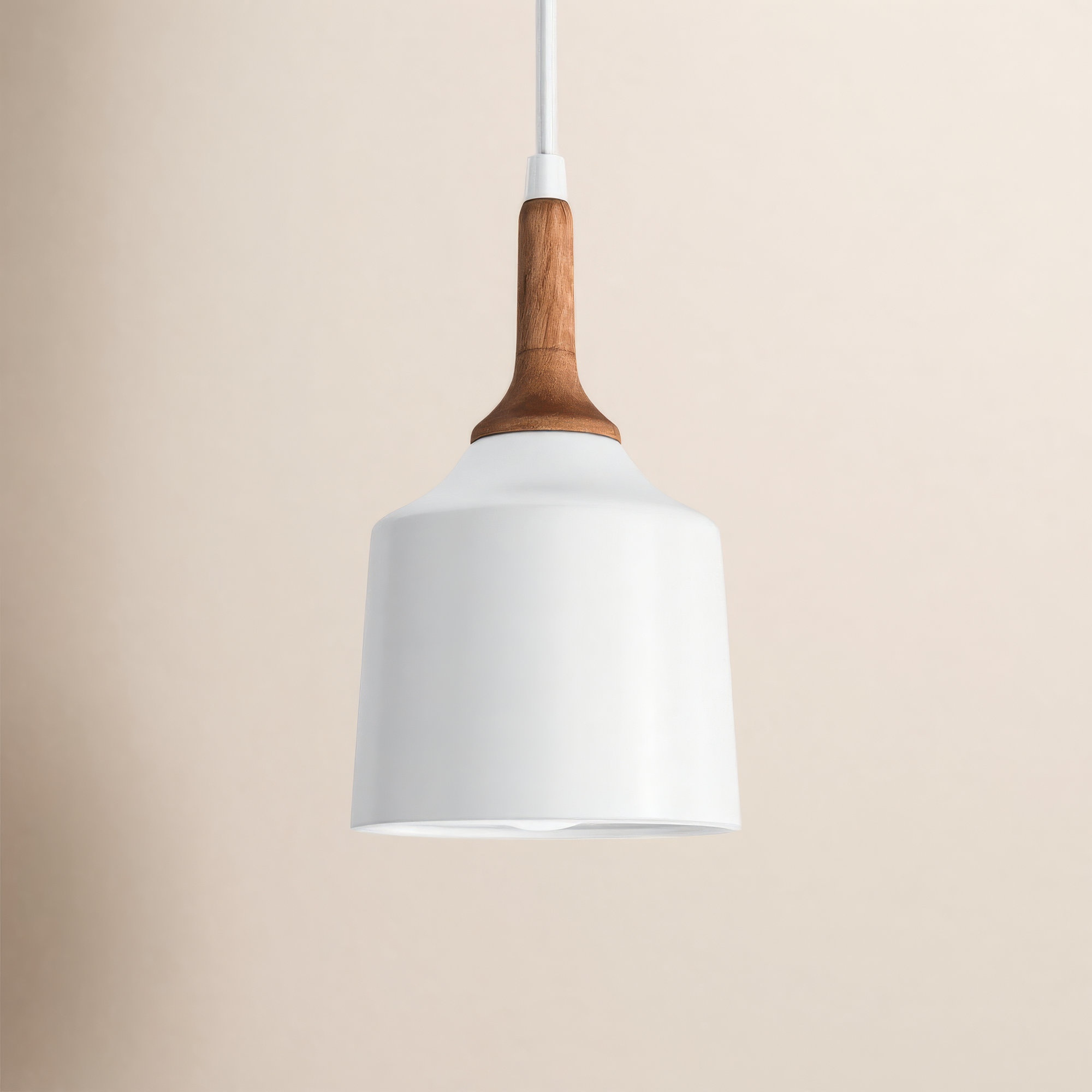 Edmar Single Light Metal Steel Pendant