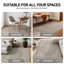 Tapis texturé beige texturé-984836732
