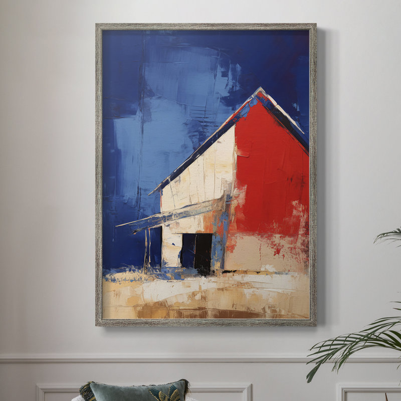 «LANDSCAPES Series CX III», reproduction encadrée - bois massif, H 15 po x l 12 po