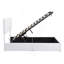 Lit plateforme tapissier avec système de rangement hydraulique-1646224426-1646224427