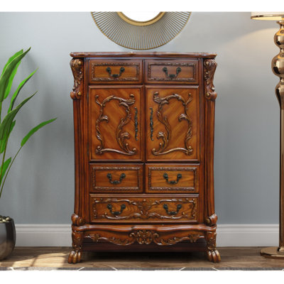 Ekram Wooden Armoire by Astoria Grand