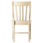 Chaise de salle à manger traditionnelle en bois massif Decovello-19295627