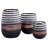 Midnight Road Handcrafted Glass Table Vase 1-110257872