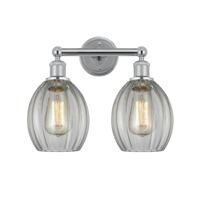 Bolduc 2 - Light Dimmable Vanity Light, Clear, Polished Chrome