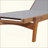 Outdoor Acacia Wood Chaise Lounge With Mesh Seating For Patio And Backyard Relaxation-697263735