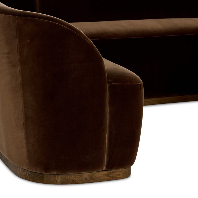 Dorset Banquette U Shape 130, 31.5" H x 102.5" W x 76" D
