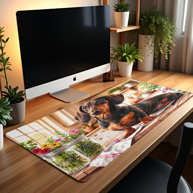 Polyester Desk Pad, 23.6x13.8
