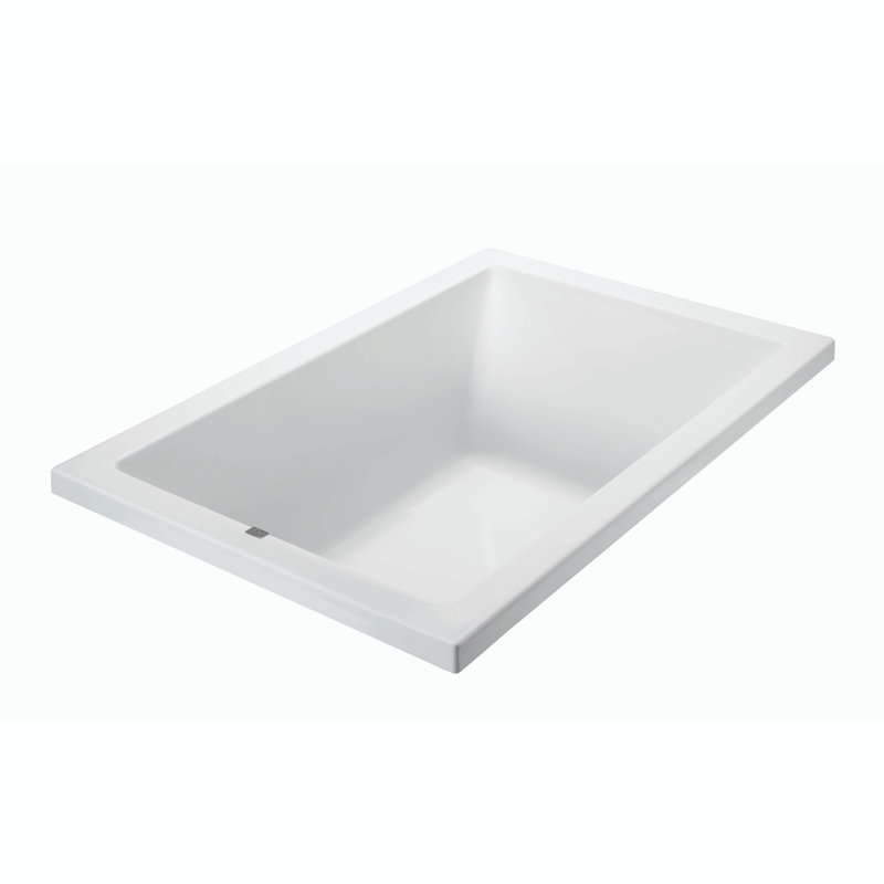 Baignoire de trempage à surface solide de 48 po x 32 po MTI Solutions 25 DoloMatte, À poser