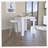 1 Piece Rectangular Dining Table without Chair