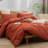 BESTOUCH Duvet Cover Set 100% Washed Cotton Linen Feel Lightweight-114866839-115115465