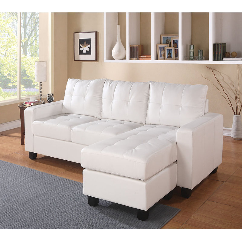 Easterly 83" Wide Right Hand Facing Sofa & Chaise with Ottoman, Modern Sectional Sofa Couch,sectional couch,sectionals