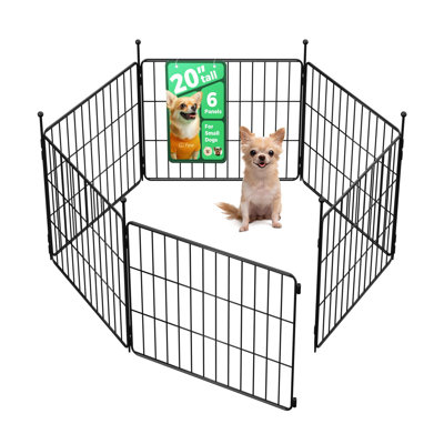Le parc pour animaux FXW GoTent est conçu pour une utilisation intérieure / extérieure / voyage, convient aux chiots et aux petits chiens, portatif et pliable - brevet en instance, 36 pouces