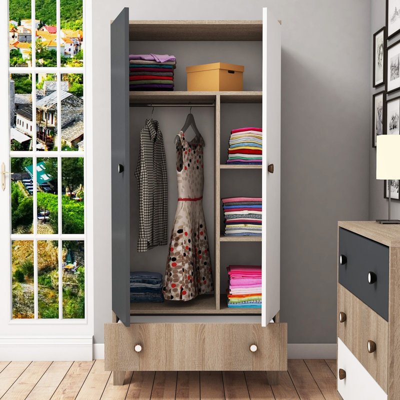 Armoire Torvehallerne, Sonomo / blanc / anthracite