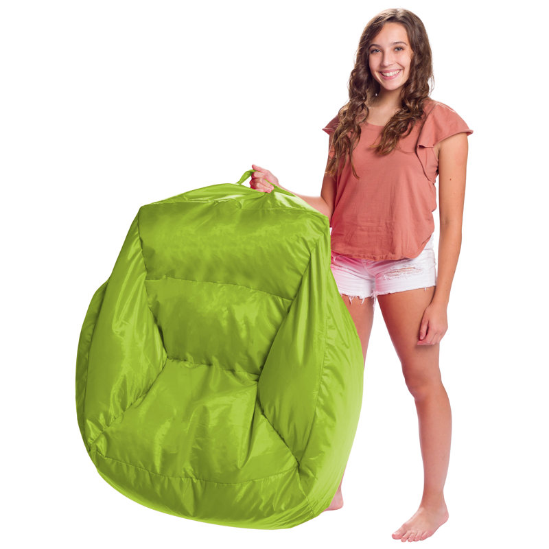 Bean Bag Chair Structured Seat for Kids, Teens and Adults, Comfy Bean Bean Bag Chair for Gaming, Reading and Watching TV, Coronado Chair, Multiple Colors and Fabrics