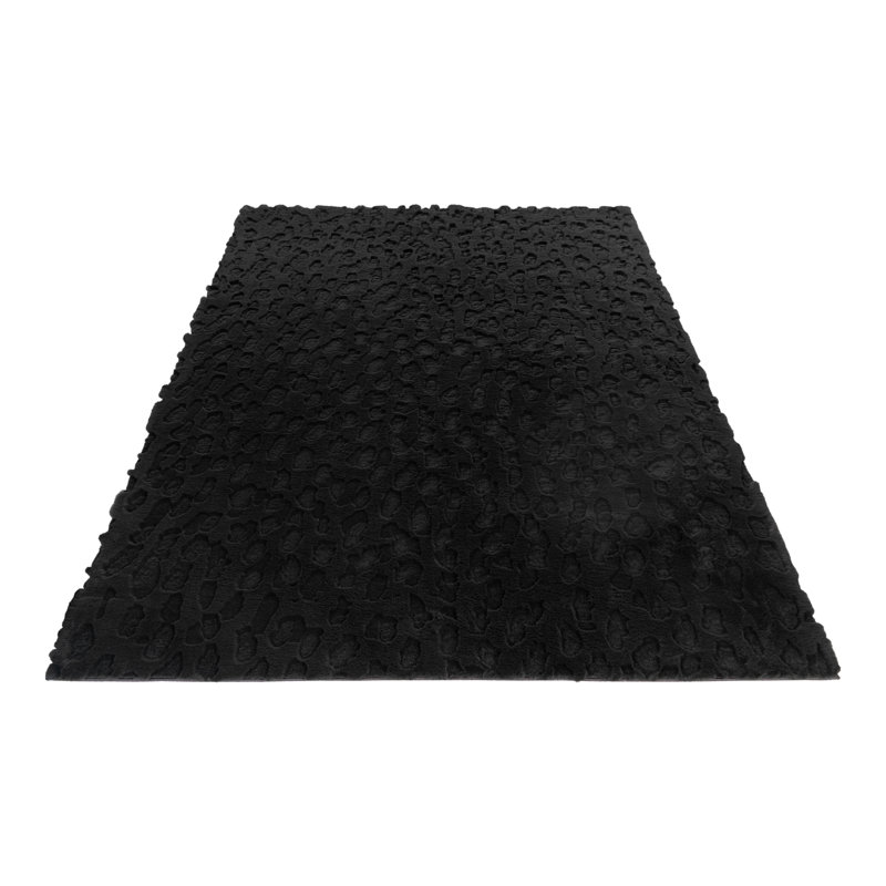 Montay Uni Hand Tufted Area Rug, Rectangular 200 x 290cm, Anthracite