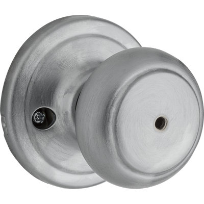 Bouton de porte d’intimité avec rosette rond Troy