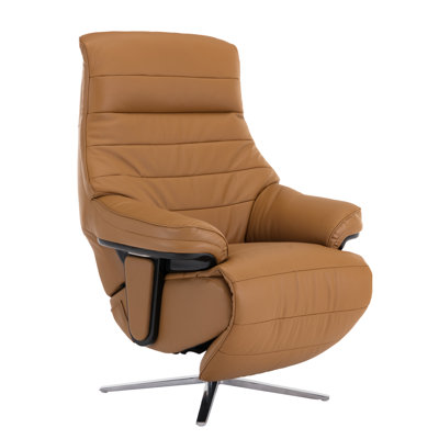 Emilis Upholstered Swivel Power Recliner