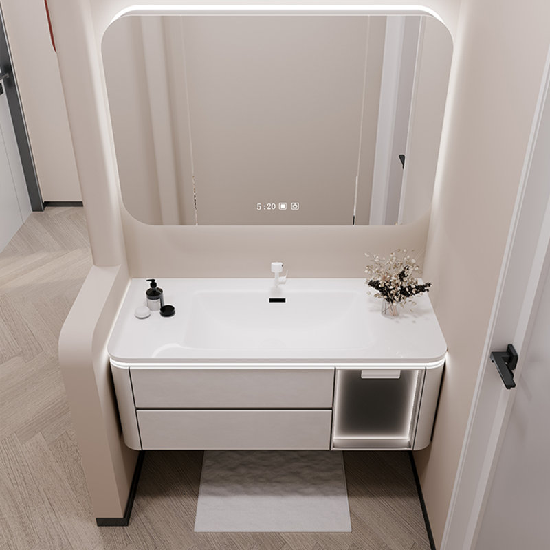 Nordic style simple modern bathroom cabinet