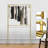 Adisynn 47.2'' Metal Wall Mounted Clothes Rack