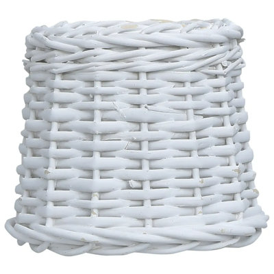 17cm H Wicker Drum Lamp Shade ( Screw On )