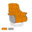 Damiana 77cm Wide Zero Gravity Recliner-40010416-39873361