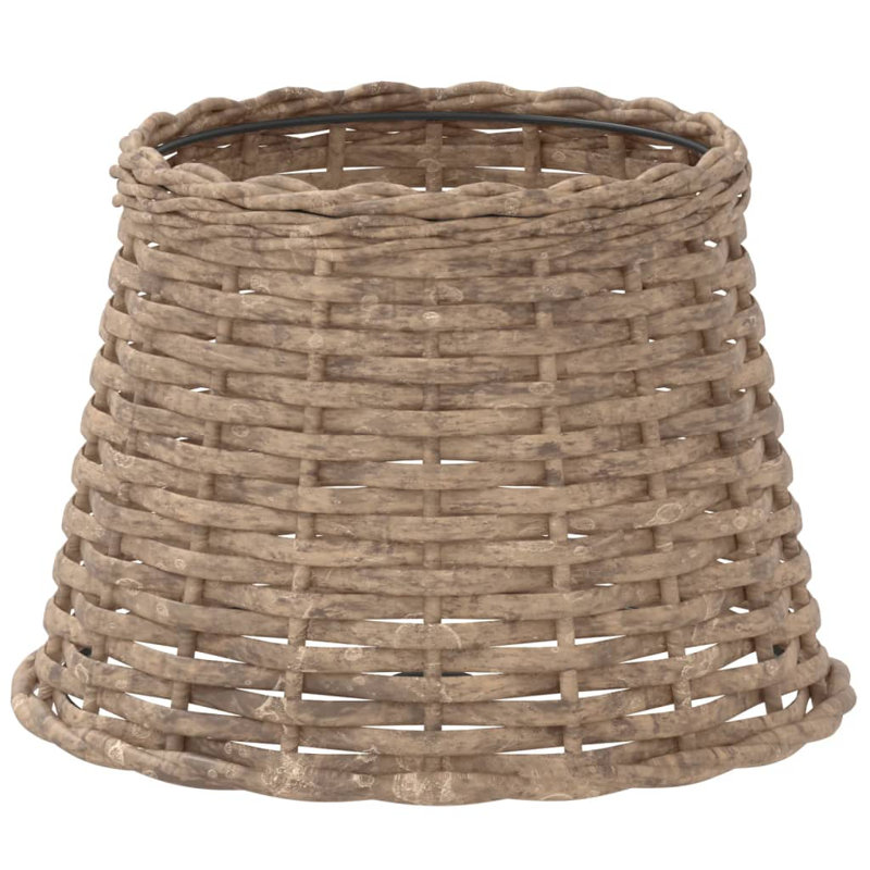 Empire Lamp Shade ( Screw On ), Brown, 17cm H x 25cm W x 25cm D